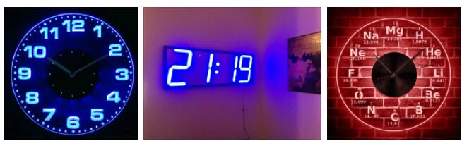 LED Wall Clocks